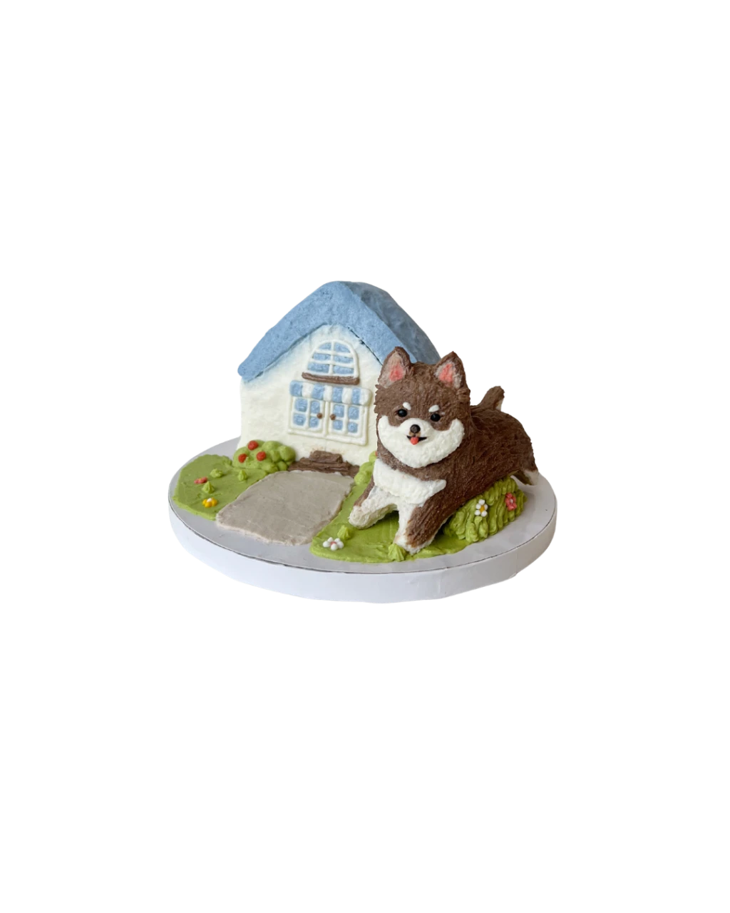 Full Custom Cake - Pink Paw Dog Bakery