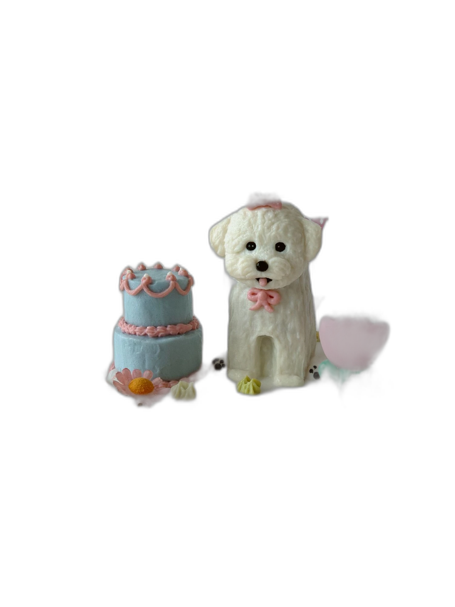 Mini Custom Cake - Pink Paw Dog Bakery